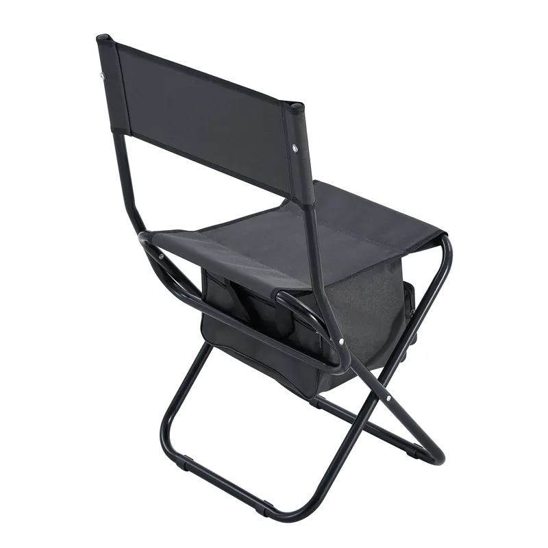 Folding Outdoor Chairs With Storage Bag, Portable Chair For Indoor, Outdoor Camping, Picnics And Fis