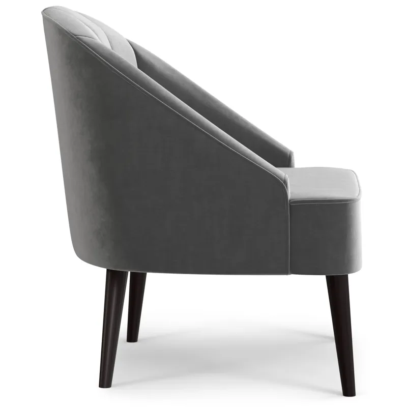 Harrah - Accent Chair - Smoky Grey
