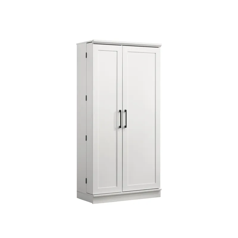 Lincoln - Storage Cabinet With Swing-Out Storage Door - White