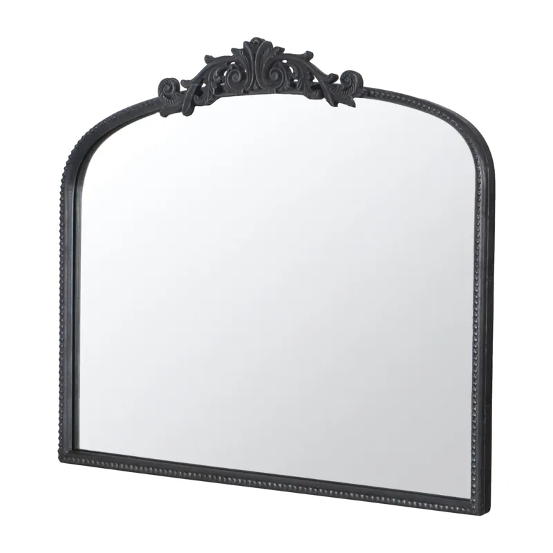 Classic Design Large Arch Mirror And Baroque Inspired Frame For Living Room Bathrrom Enterway Consol