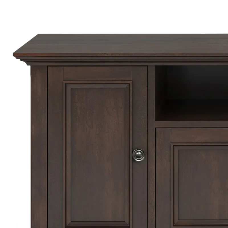 Amherst - 72\" Wide TV Media Stand - Brunette Brown