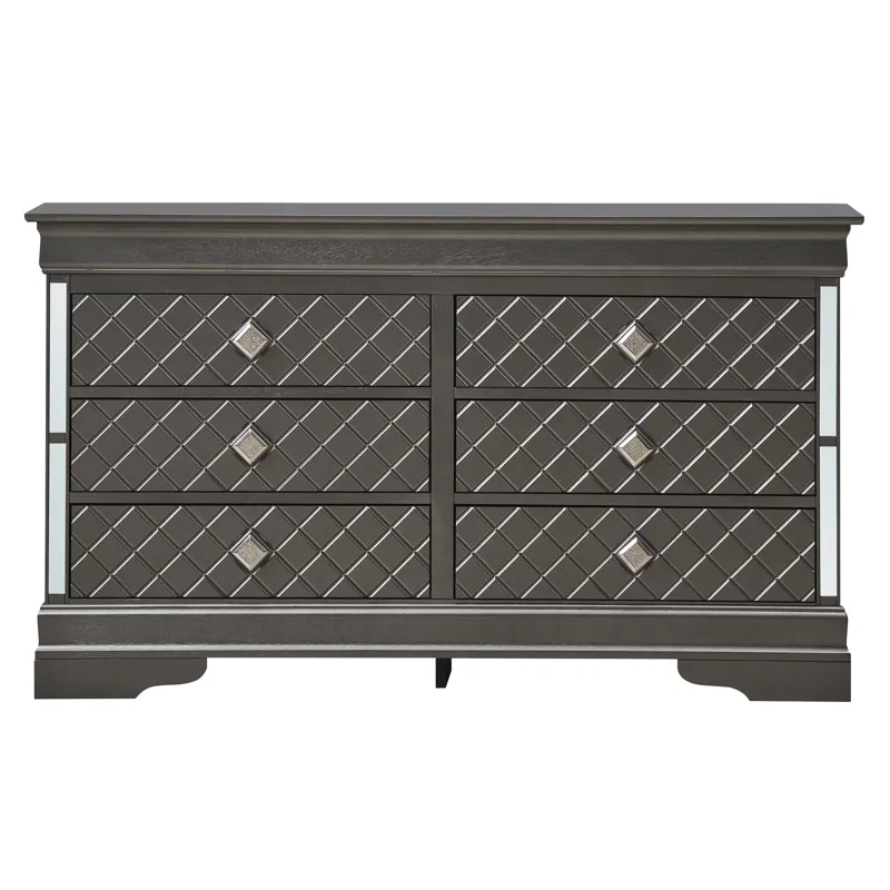Verona - Dresser - Metalic Black