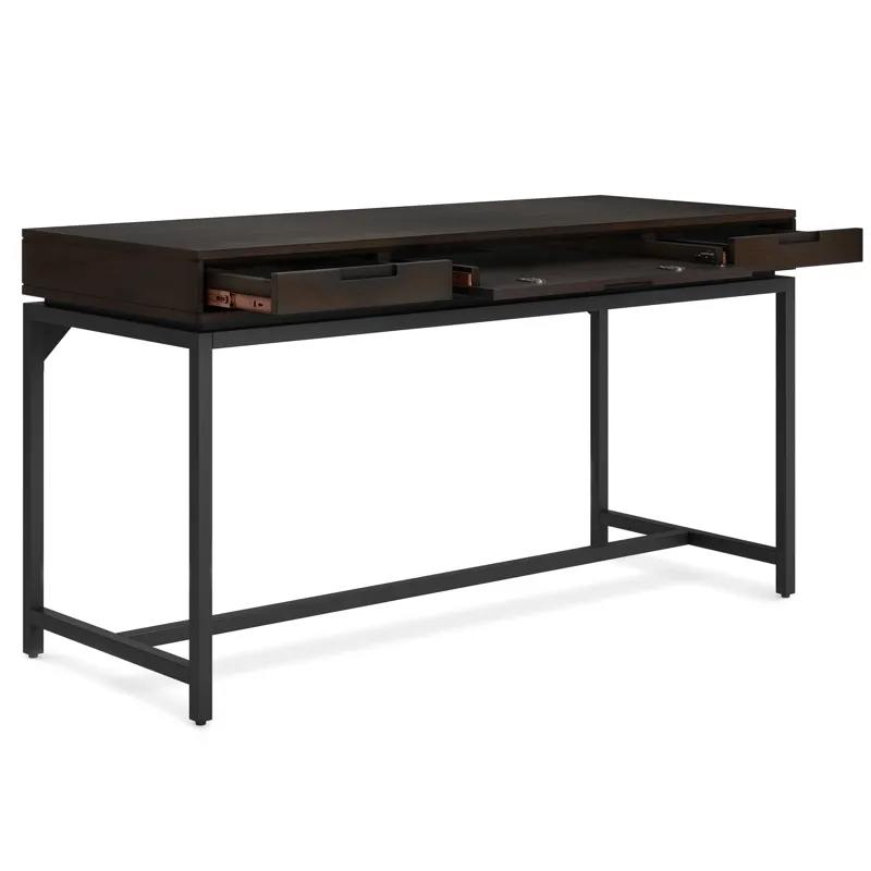 Banting - Mid Century Desk - Hickory Brown