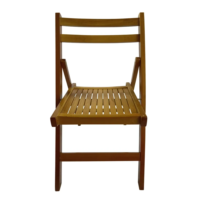 Folding Special Event Chairs, Foldable Style (Set of 4) - Honey