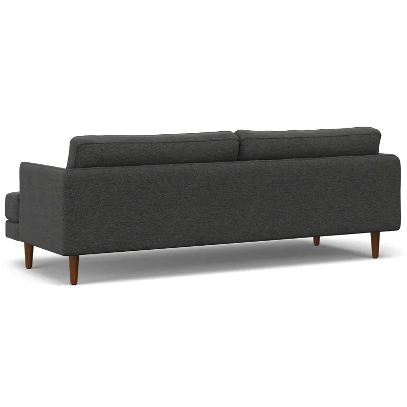 Livingston - 90\" Sofa - Charcoal Grey