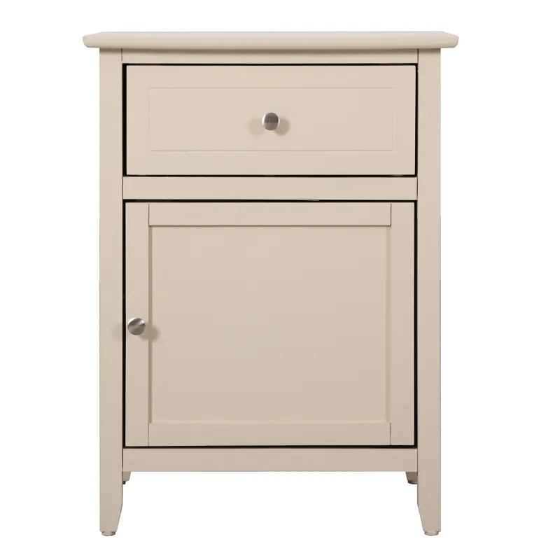 Izzy - G1415-N-75 1 Drawer /1 Door Nightstand - Beige