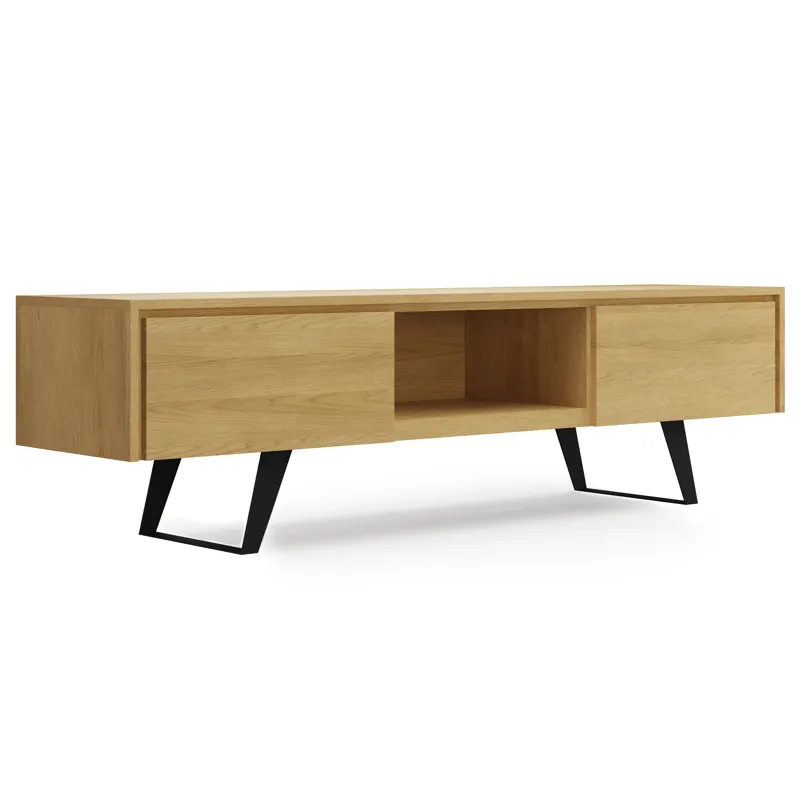 Lowry - 72\" TV Media Stand - Oak