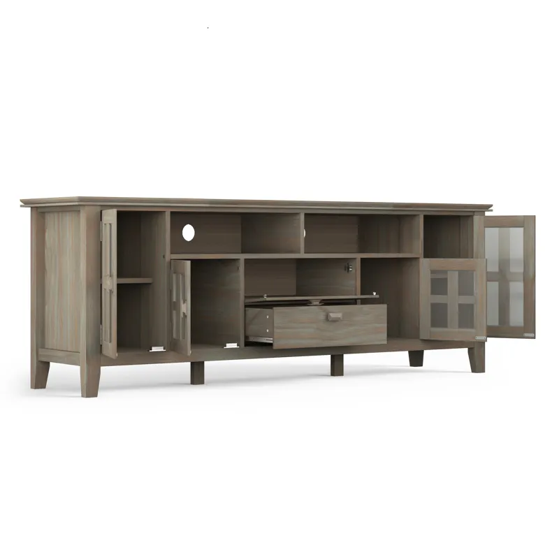 Artisan - 72\" TV Media Stand - Distressed Grey