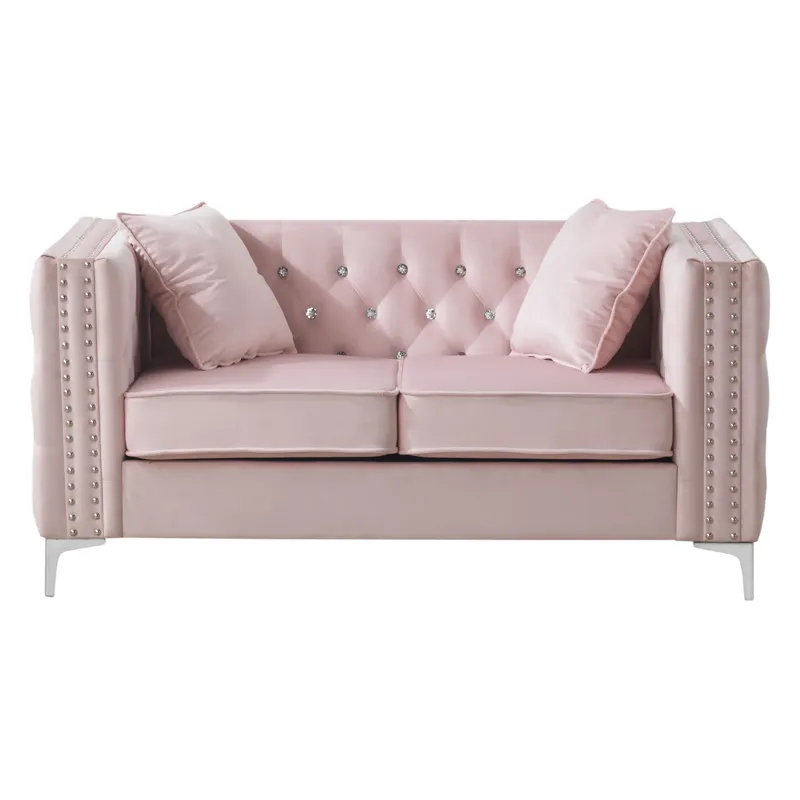 Paige - G824A-L Loveseat - Pink