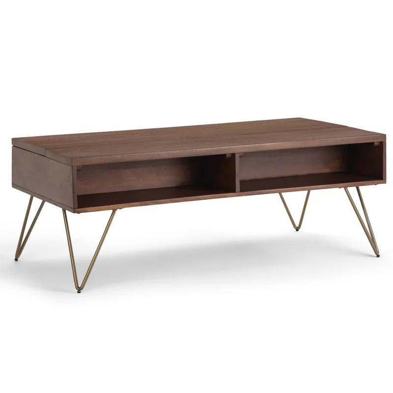 Hunter - Lift Top Coffee Table - Umber Brown