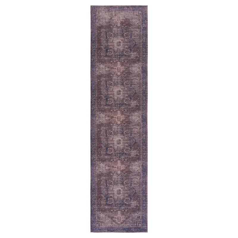 2\'6\'\' X 10\' Area Rug, Washable Rug, Low-Pile, Non-Slip, Non-Shedding, Foldable, Kid & Pet Friend