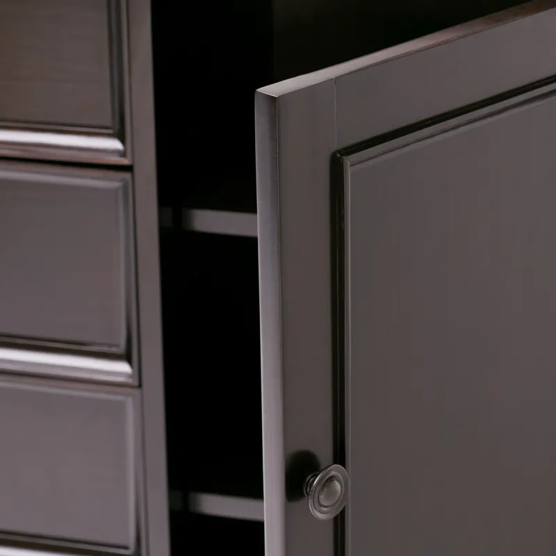Amherst - Medium Storage Cabinet - Hickory Brown