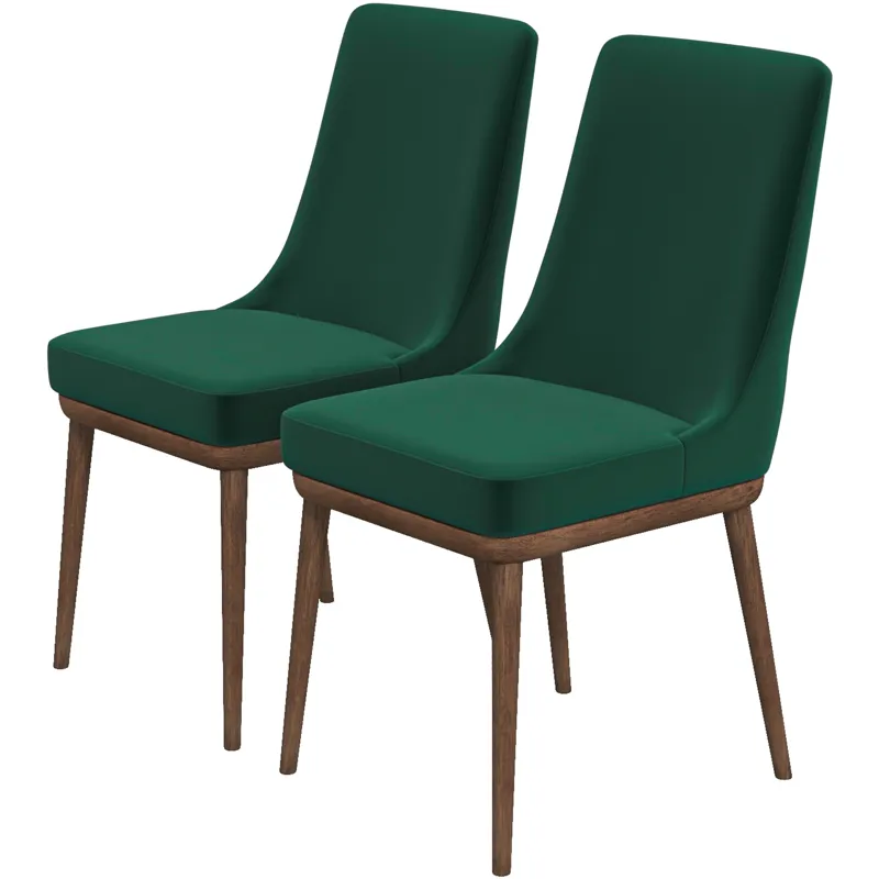 Kate - Mid-Century Modern Dining Chair (Set of 2) - Multi