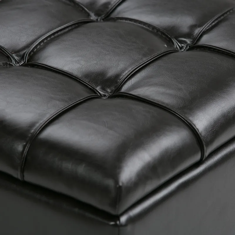 Dover - 3 Piece Storage Ottoman - Tanners Brown