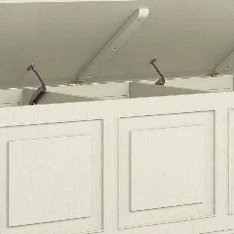 Connaught - Storage Bench Trunk - Antique White