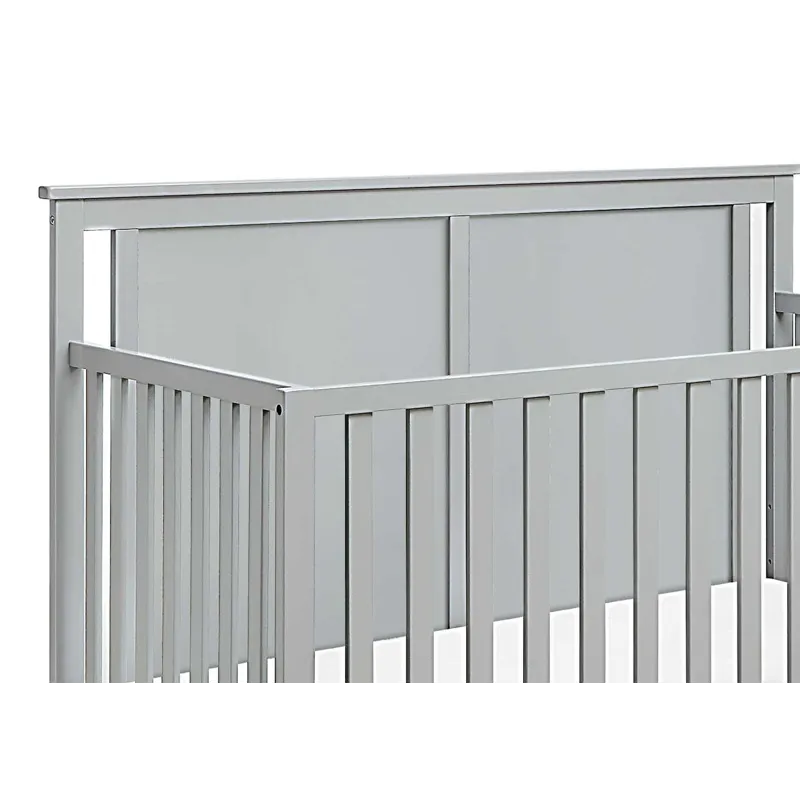Connelly - Mini Crib With Mattress Pad - Gray / Rockport Gray