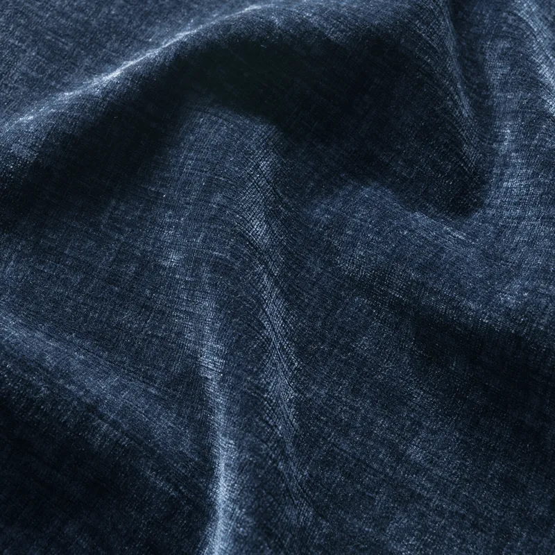 Modern L Shaped Chenille Cloud Sofa With Double Seat Cushions, 5 Seat Upholstered Indoor Furniture, 