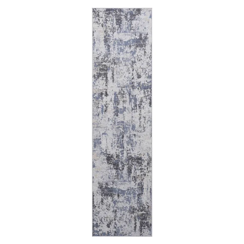 2\' x 8\' Abstract Non-Shedding Living Room Bedroom Dining Home Office Stylish And Stain Resistant A