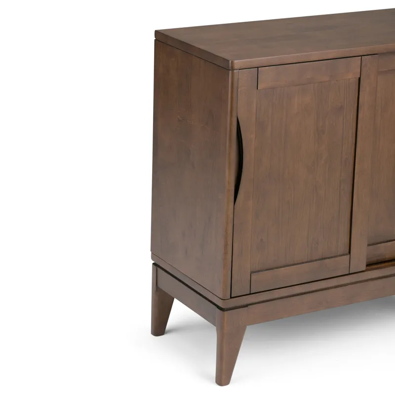 Harper - Low Storage Cabinet - Walnut Brown