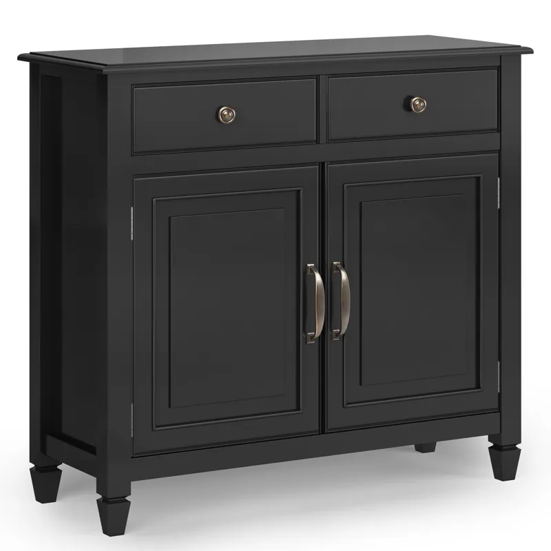 Connaught - Entryway Storage Cabinet - Black