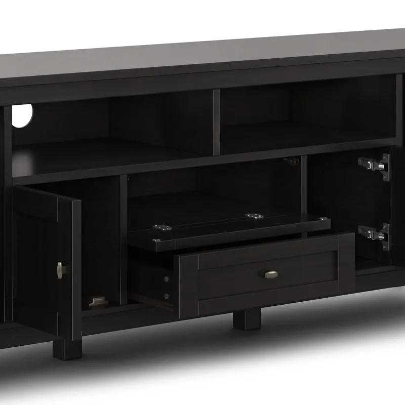 Warm Shaker - 72\" TV Media Stand - Hickory Brown