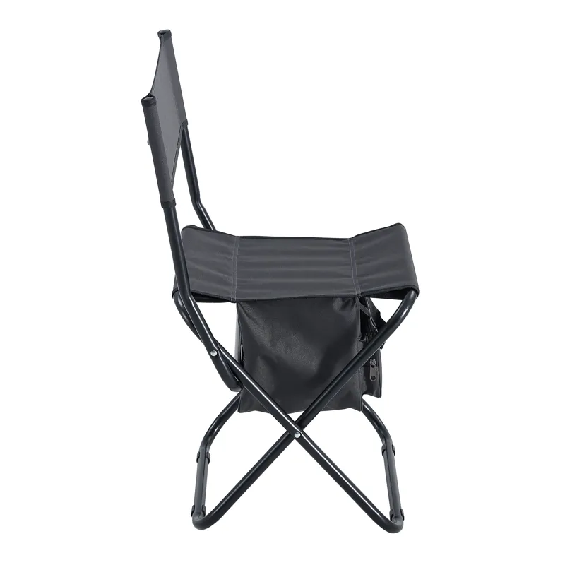 Folding Outdoor Chairs With Storage Bag, Portable Chair For Indoor, Outdoor Camping, Picnics And Fis