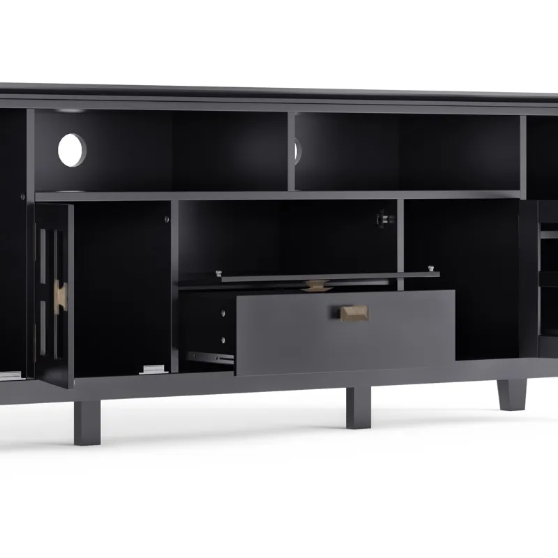 Artisan - 72" TV Media Stand - Black