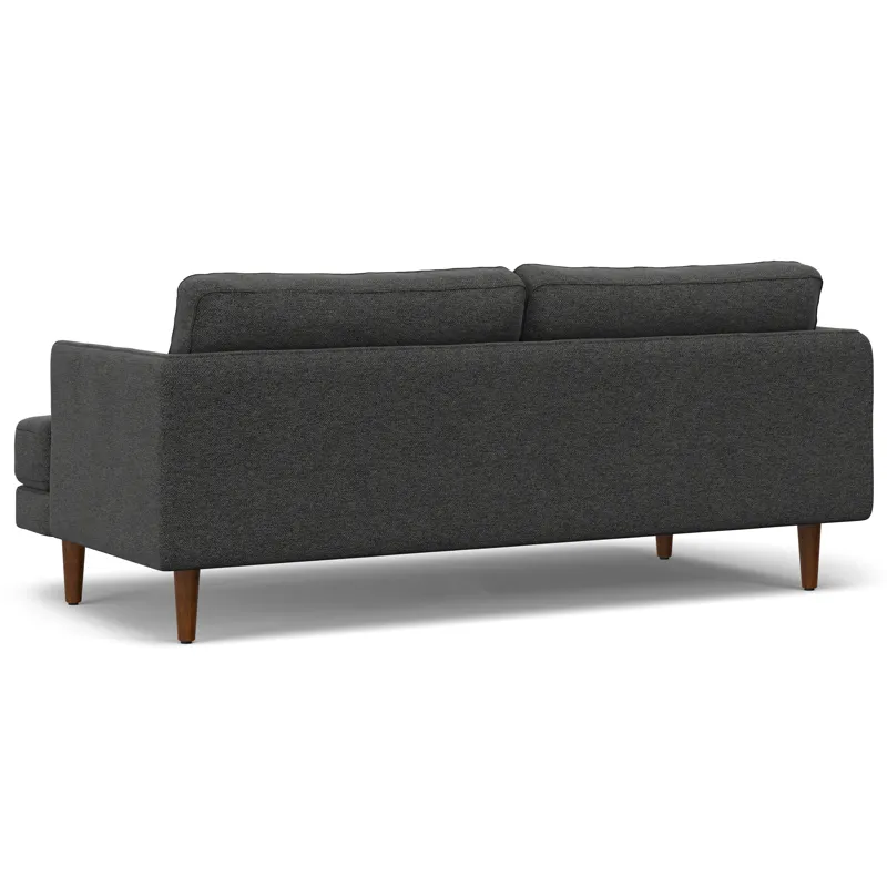 Livingston - 76\" Sofa - Charcoal Grey