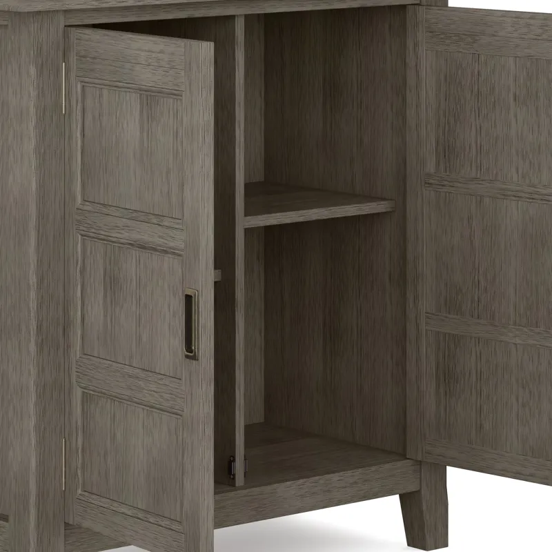 Burlington - Low Storage Cabinet - Farmhouse Grey