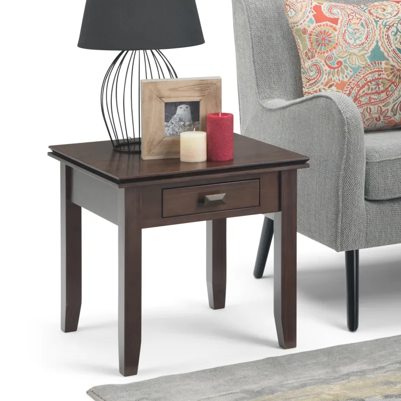 Artisan - End Table - Tobacco Brown