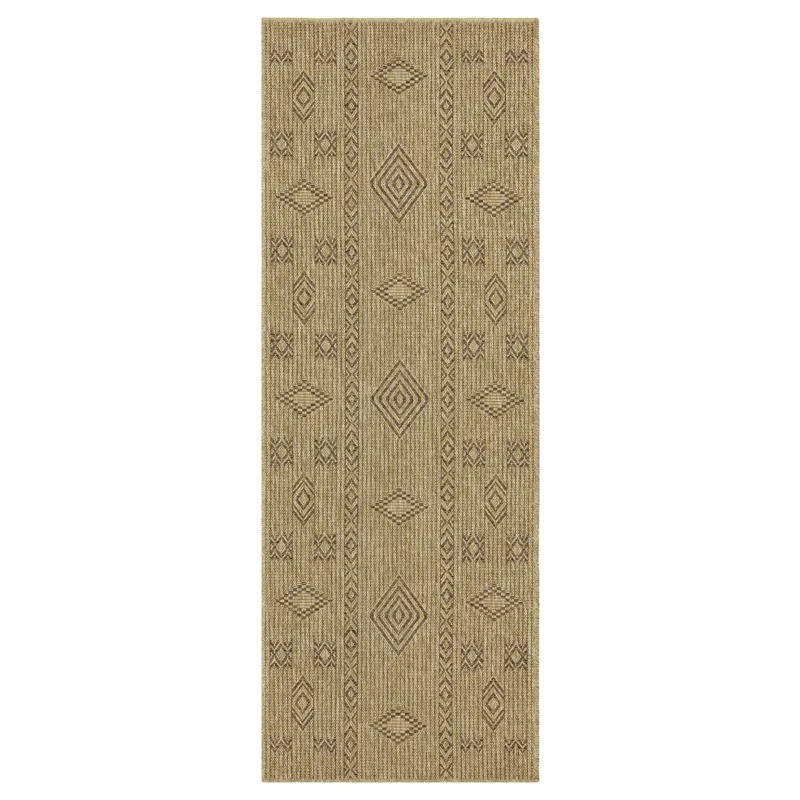 Earth - 7\'10\" X 10\'3\" Indoor / Outdoor Area Rug - Natural / Mocha