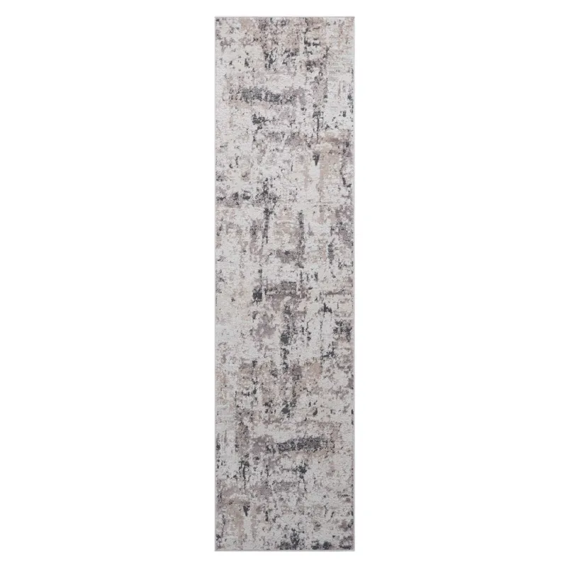 2\' x 8\' Abstract Non-Shedding Living Room Bedroom Dining Home Office Stylish And Stain Resistant A