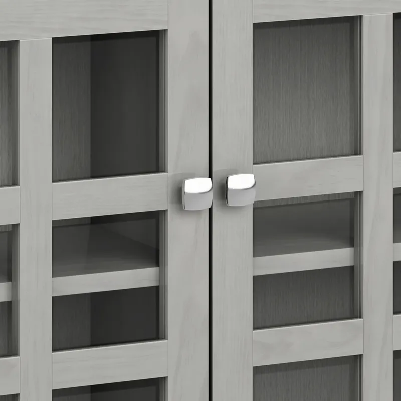 Acadian - Entryway Storage Cabinet - Fog Grey