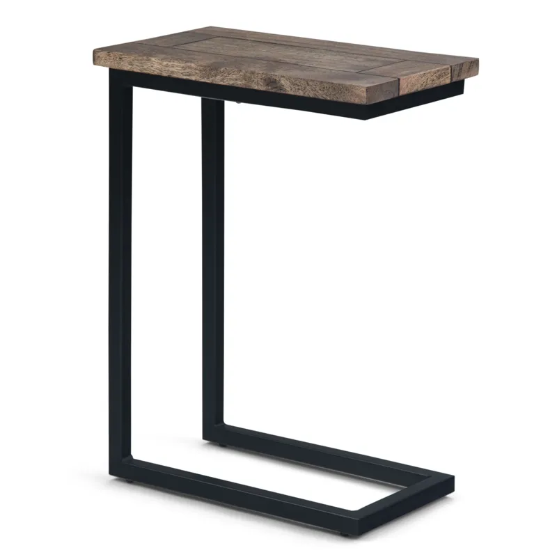Skyler - C Side Table - Beach Brown