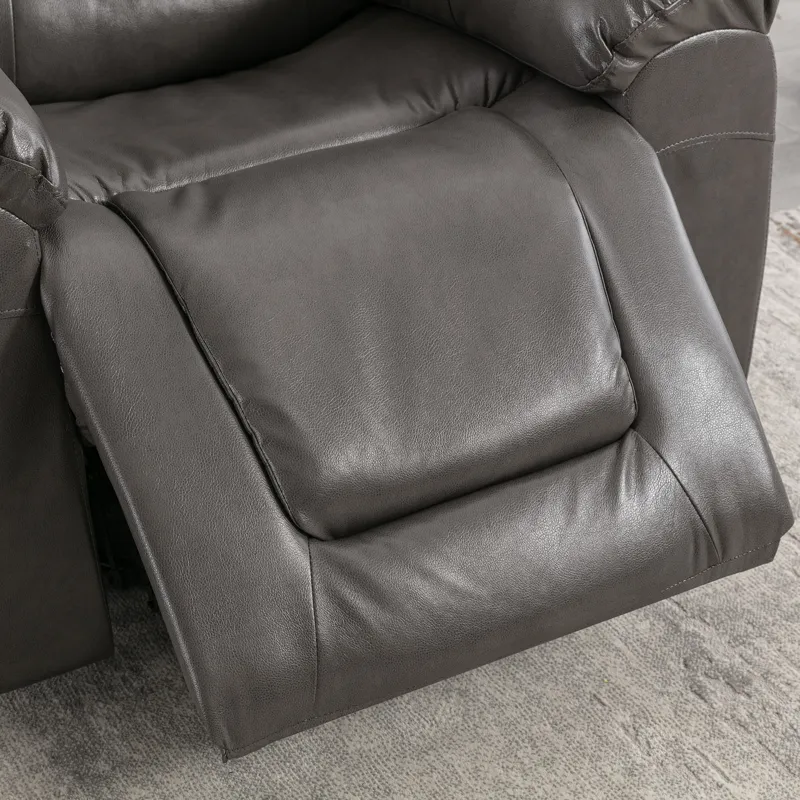 2 Seater Home Theater Recliner Manual Recliner Chair With A Storage Box And Two Cup Holders For Livi
