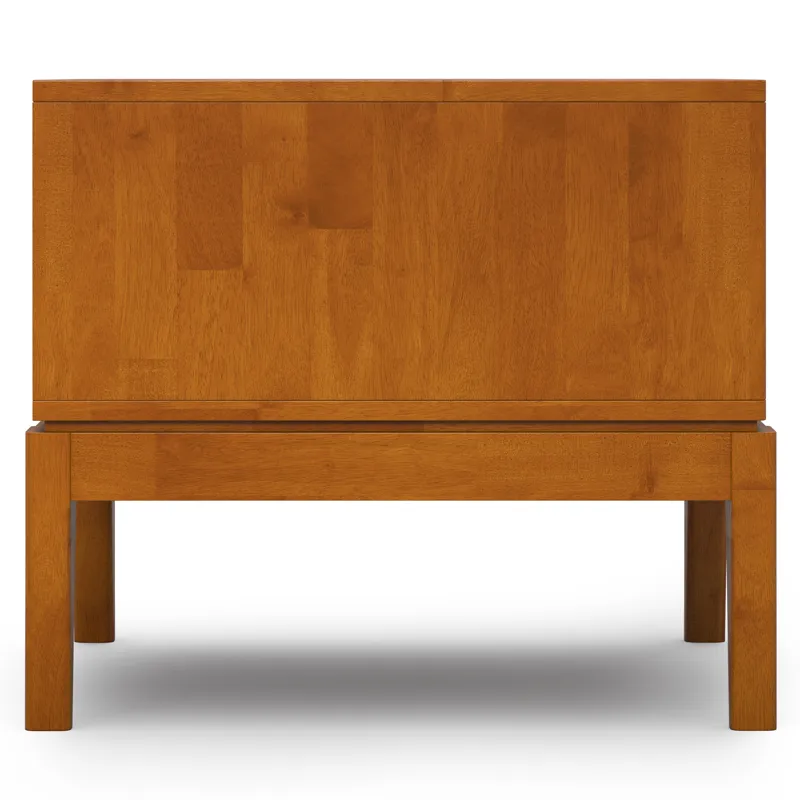Harper - End Table - Teak Brown