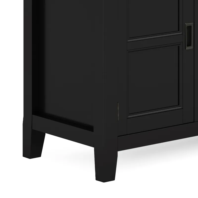 Burlington - 72\" TV Media Stand - Black
