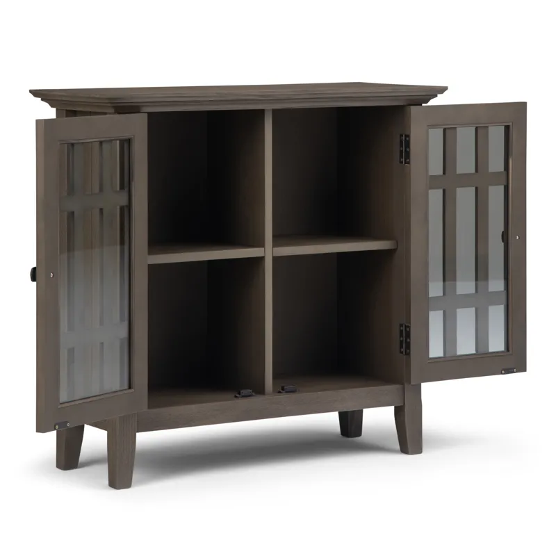 Bedford - Low Storage Media Cabinet - Farmhouse Grey