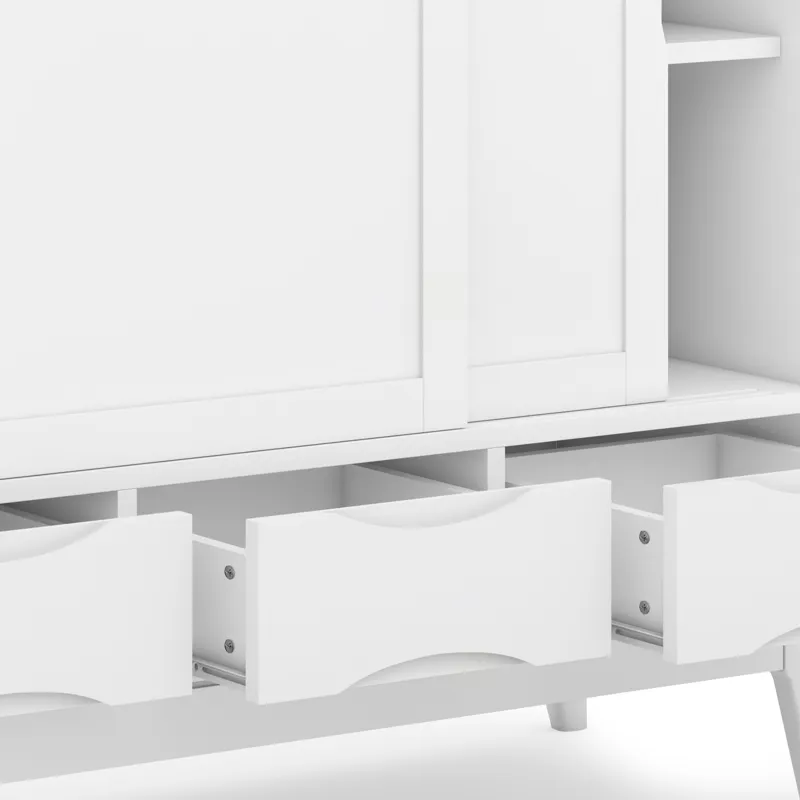 Harper - Medium Storage Cabinet - White
