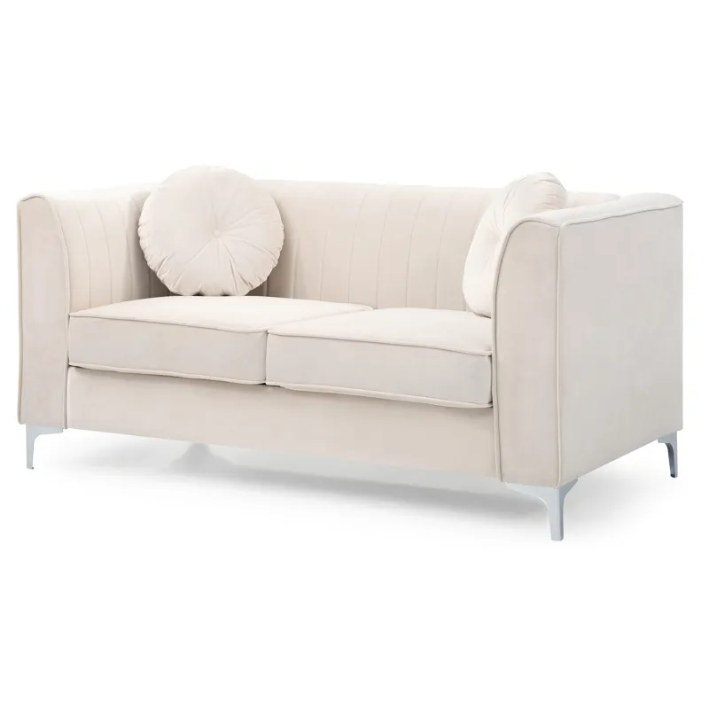 Delray - G797A-L Loveseat (2 Boxes) - Ivory