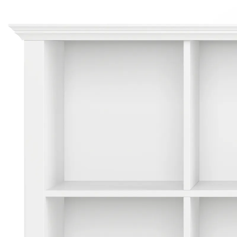 Acadian - 8 Cube Storage Sofa Table - White
