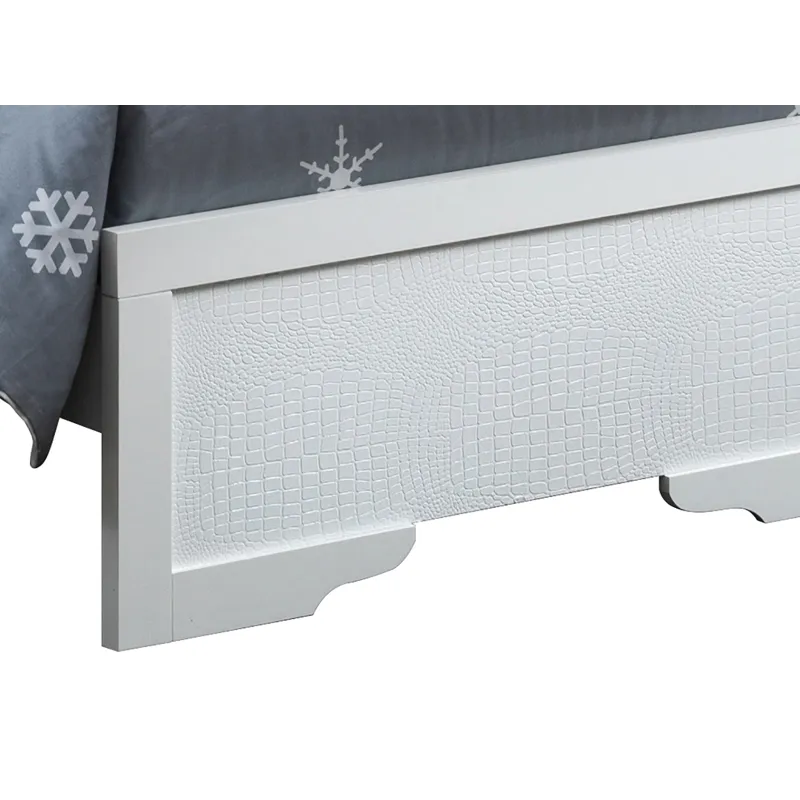 Lorana - G6590C-TB3 Twin Bed - Silver Champagne