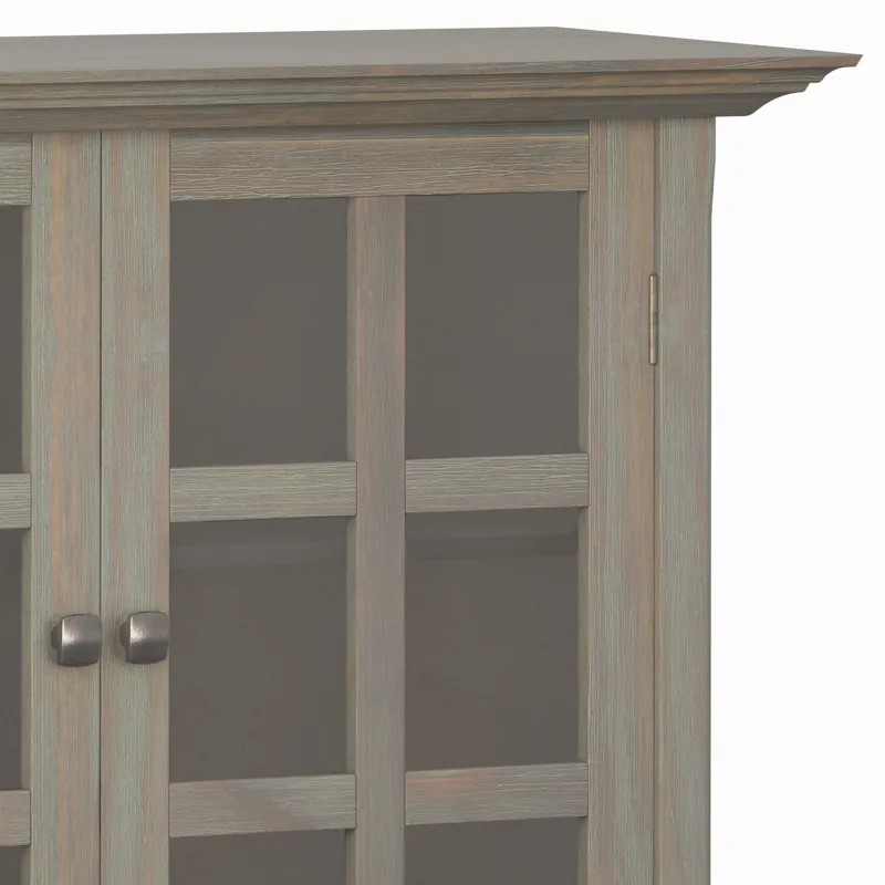 Acadian - Medium Storage Cabinet - Distressed Grey