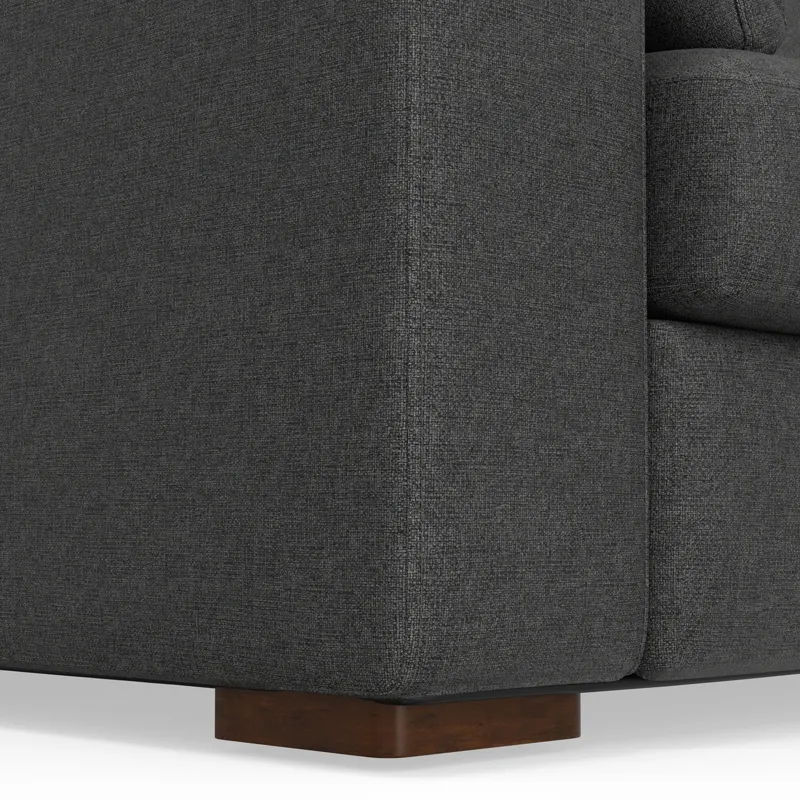Charlie - 96\" Deep Seater Sofa - Pebble Gray