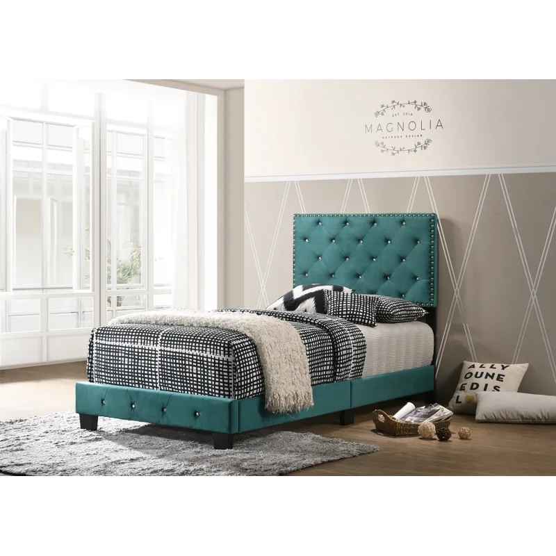 Suffolk - G1404-TB-UP Twin Bed - Green