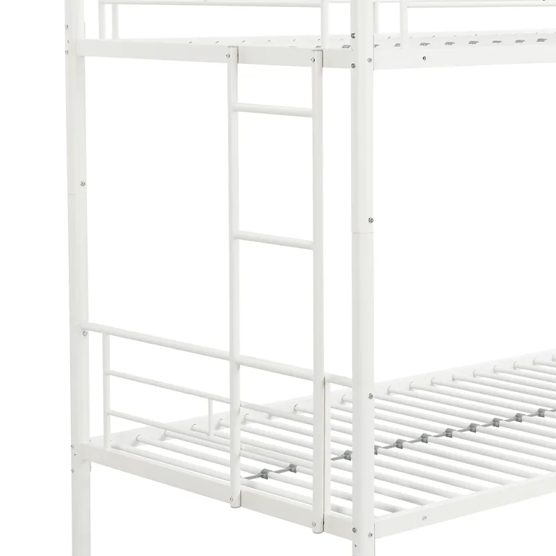 Bunk Bed With Trundle - White