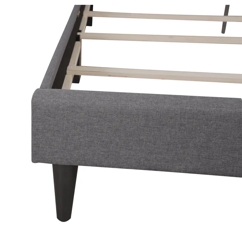Deb - G1104-QB-UP Queen Bed (All in One Box) - Gray