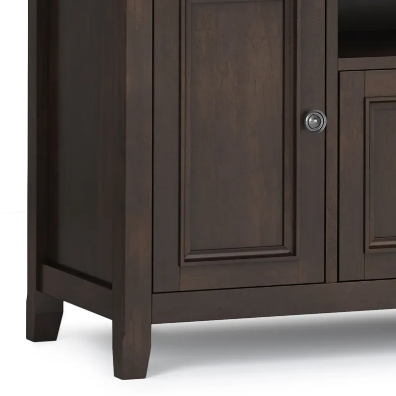 Amherst - 72\" Wide TV Media Stand - Brunette Brown