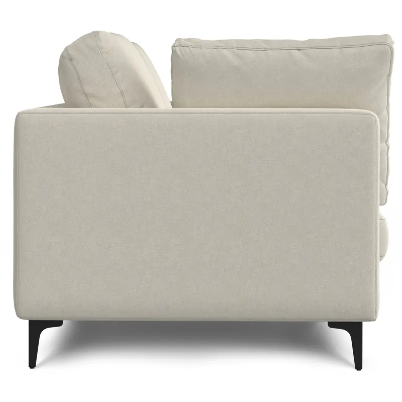 Ava - 90\" Mid Century Sofa - Cream