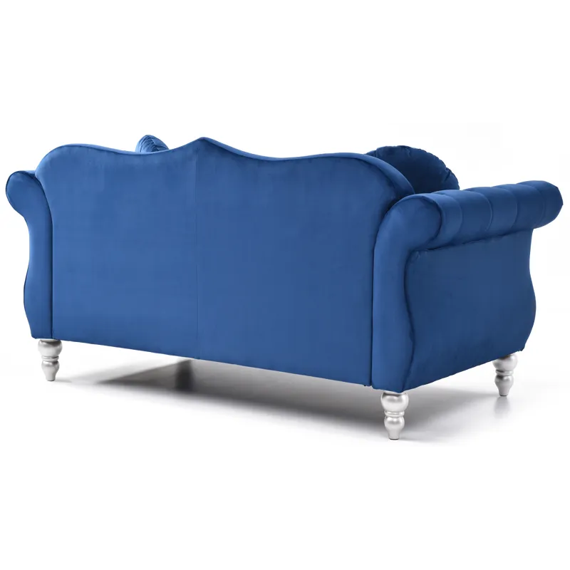 Hollywood - G0661A-L Loveseat - Navy Blue
